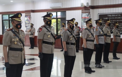 Kapolda Aceh Lantik Empat Kapolres