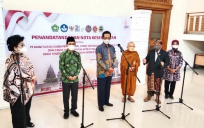Candi Borobudur Jadi Tempat Ibadah Umat Buddha Dunia
