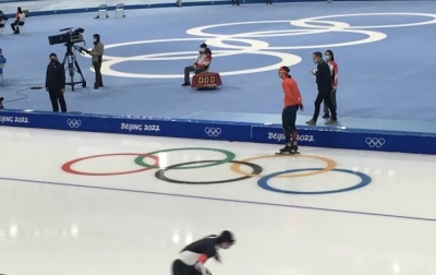 Sejumlah Rekor Baru Olimpiade Musim Dingin Tercipta di Ice Ribbon