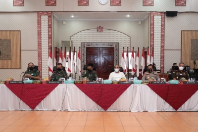 Kapolda Sumut Gelar Rapat Lintas Sektoral Terkait Lonjakan Covid-19