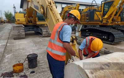 Sepuluh Pemuda di Batubara Dilatih Menggunakan Excavator