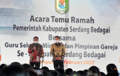 Ratusan Guru Sekolah Minggu di Serdang Bedagai Dapat Bantuan Tali Kasih