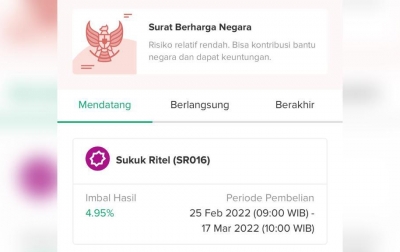Sukuk Ritel SR016 Segera Rilis, CEO Bibit: Investasi Syariah Aman, Dijamin Negara