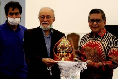 Hasto Temui Wali Nanggroe, PDIP Dukung Aceh Maju Sesuai Kultur dan Keistimewaannya