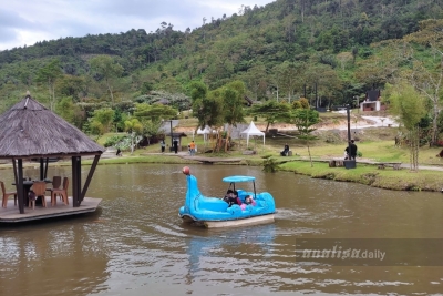 Libur Panjang, Sejumlah Lokasi Wisata di Tapsel Ramai Pengunjung
