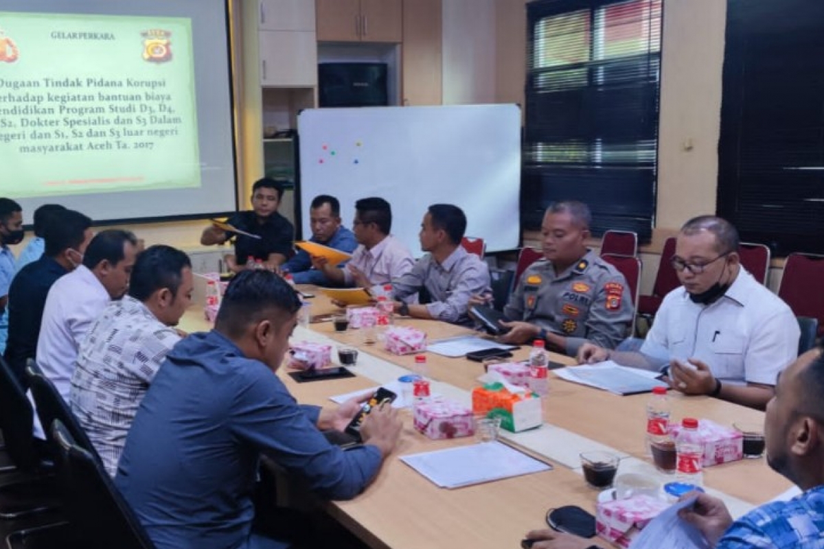 Polda Aceh Tetapkan Tujuh Tersangka Korupsi Beasiswa