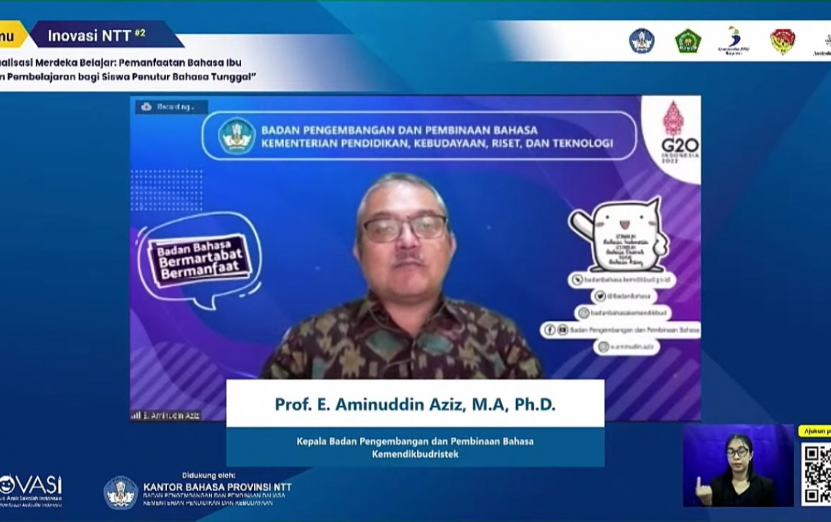 Bahasa Ibu Dukung Pembelajaran bagi Siswa Penutur Bahasa Tunggal