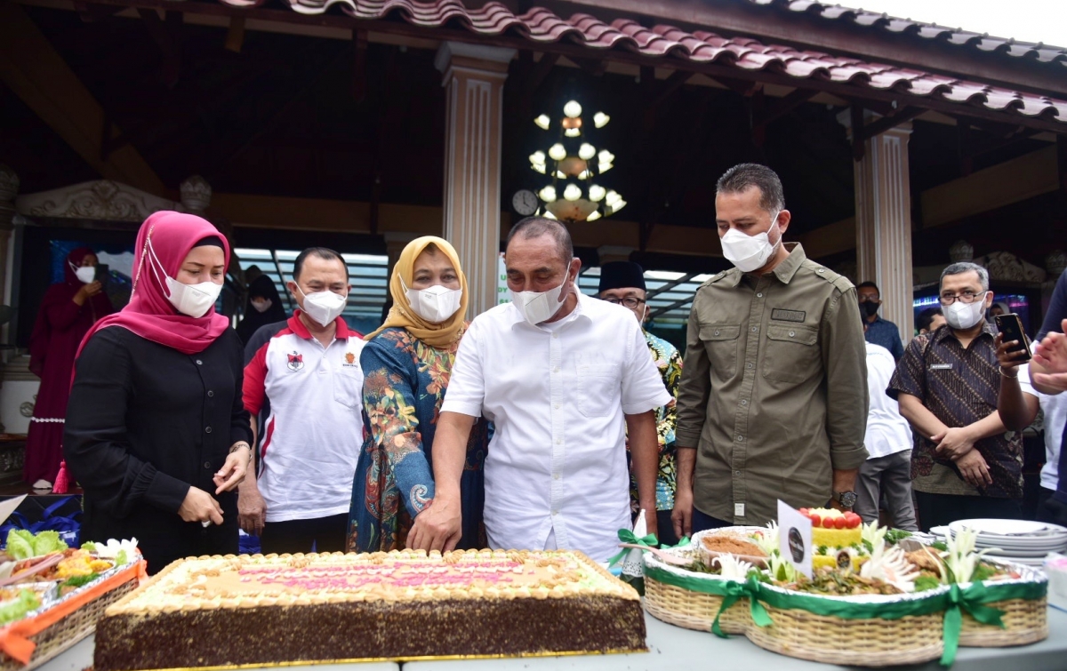 Milad ke-61, Gubernur Sumut Edy Rahmayadi Dipanggil Atok