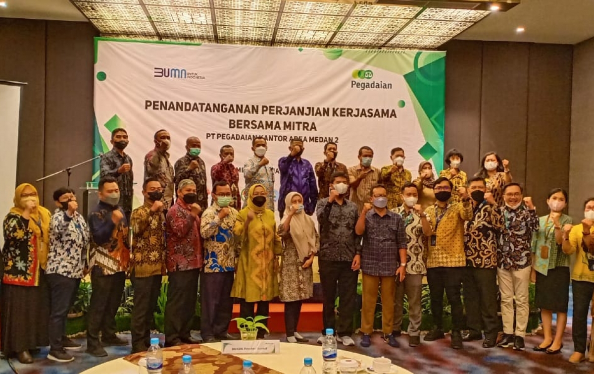 Pegadaian Lakukan Penandatanganan Perjanjian Kerja Sama Mitra Strategis
