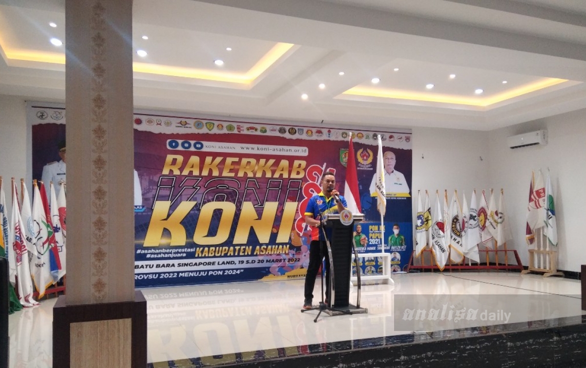Rakerkab KONI Asahan Bahas Program Porprovsu dan PON