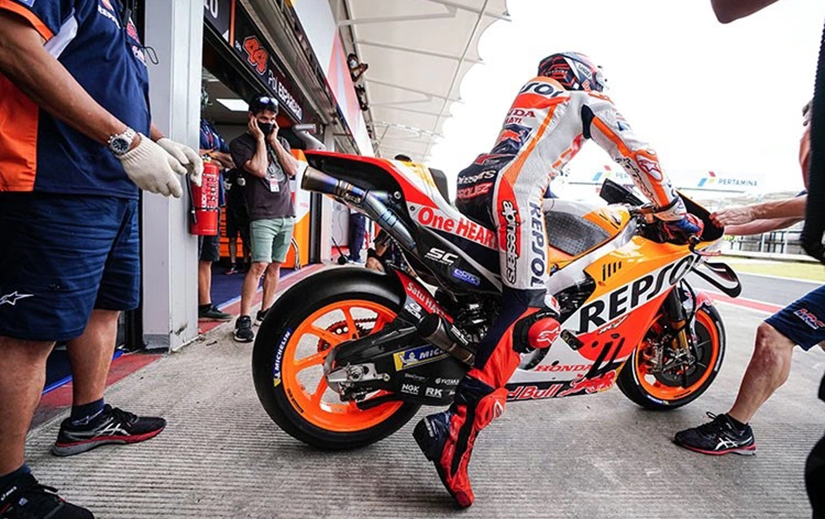 Marc Marquez Sapa Para Penggemar