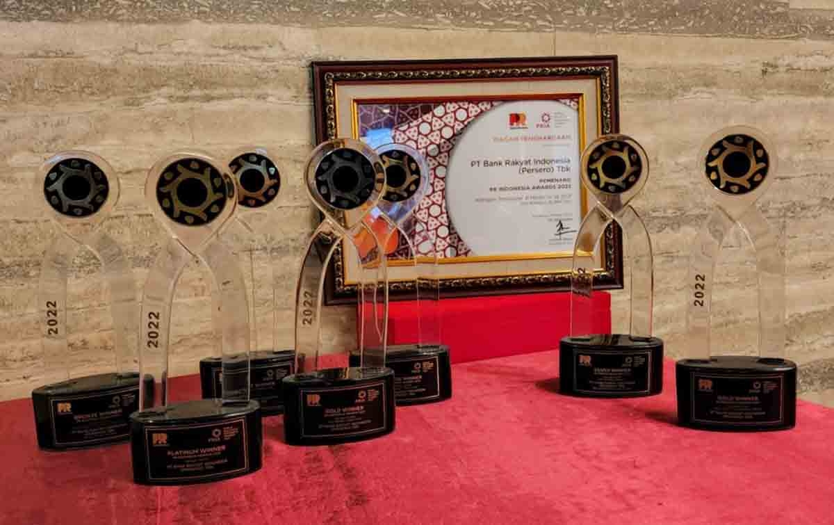 Borong 8 Penghargaan Kehumasan, BRI Jadi BUMN Terbaik Pada PR Indonesia Awards 2022