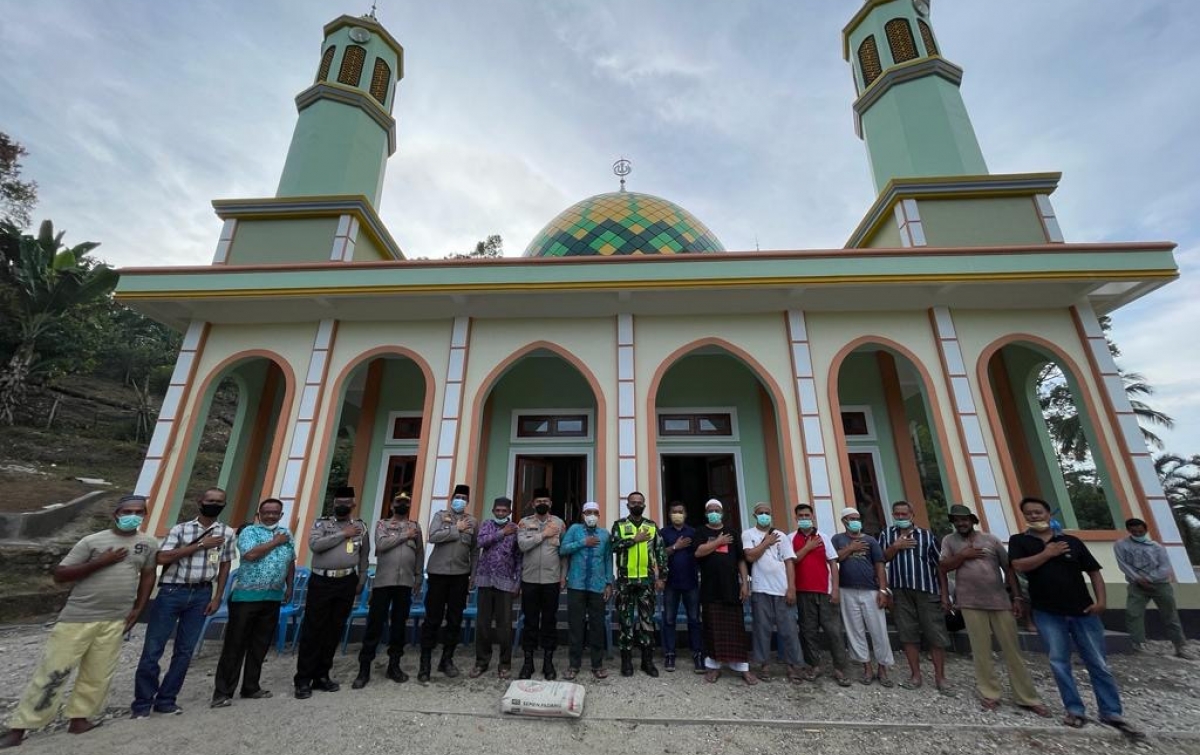 Kapolres Taput Safari Ramadan ke Masjid Raya Janjiangkola