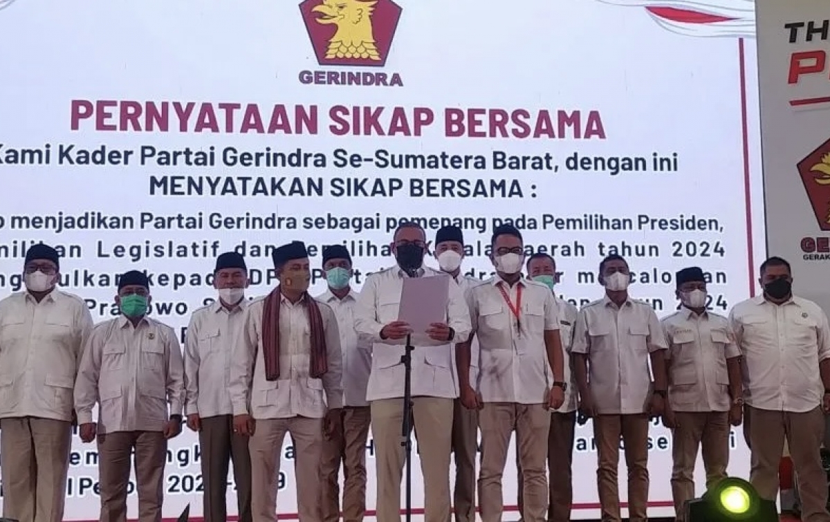 Elektabilitas Gerindra Meningkat Dipengaruhi Pemilih Prabowo