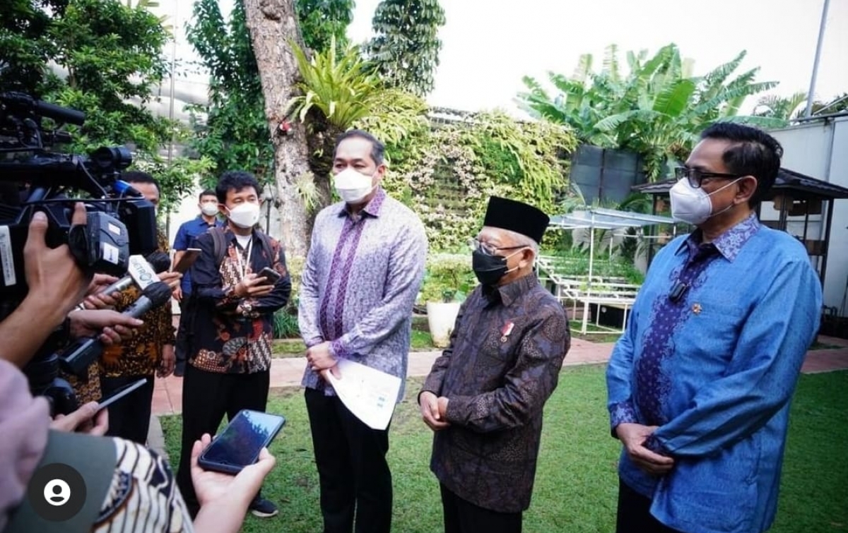 Bertemu Wapres Ma’ruf Amin, Mendag Lutfi: Indonesia Jadi Kiblat Fesyen Muslim Dunia