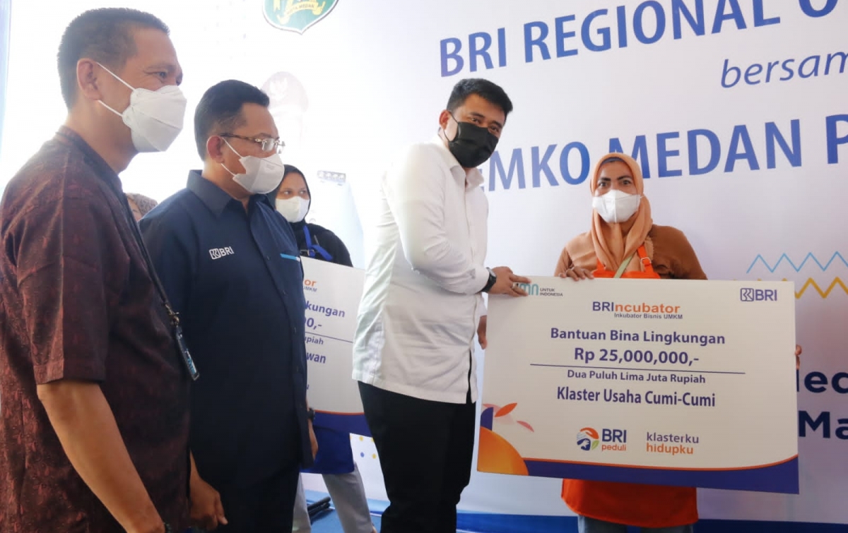 BRI Medan Sukseskan Program Klaster Usaha Dukung Kemajuan UMKM