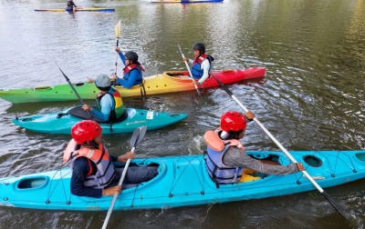 Pelatihan Dasar Kayak Laut, Peserta Dilatih Berbagai Teknik Keseimbangan