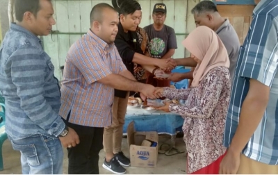 Peduli Korban Kebakaran, DPP Parpaluta Serahkan Donasi Rp 38 Juta