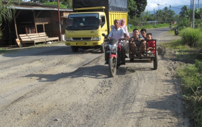 Jalan Bypass Padangsidimpuan Rusak, Warga  Berharap Pemerintah Segera Perbaiki