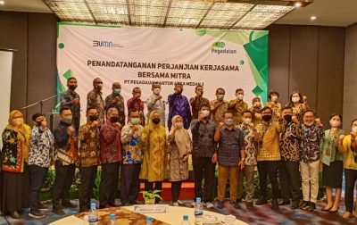 Pegadaian Lakukan Penandatanganan Perjanjian Kerja Sama Mitra Strategis