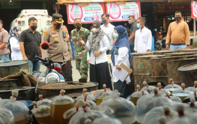 Polisi di Aceh Sidak Pasar, Ingatkan Pedagang Jual Migor Sesuai HET