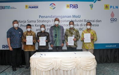 PLN Bersama IBC Mulai Pengembangan Battery Energy Storage System