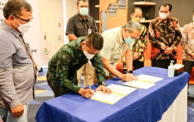 Perkuat Ekonomi Lokal, Bank Mandiri Kembangkan Ekosistem Transaksi Digital  di Pasar-pasar Kota Medan