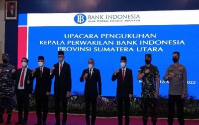 Doddy Zulverdi Dikukuhkan Jadi Kepala Perwakilan BI Sumut