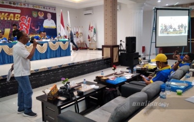 Ketua KONI Asahan Sampaikan Laporan Pertanggungjawaban 2021