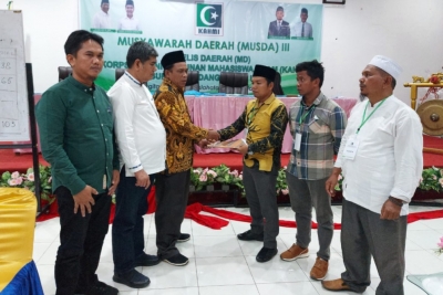 Rosman Siregar Pimpin MD KAHMI Paluta Periode 2022-2027