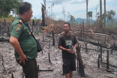 KPH VI Sipirok Tertibkan Perambah Hutan Nabundong