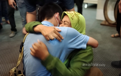 Foto: Pulang dari Ukraina