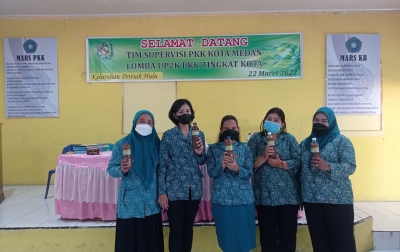 TP PKK Medan Baru Peringati World Water Day 2022 dengan Cara Unik