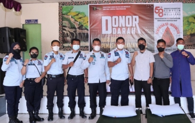 Sambut HBP Tahun 2022, Rutan Tarutung Gelar Donor Darah