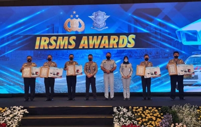 Ditlantas Polda Aceh Raih Penghargaan IRSMS Awards