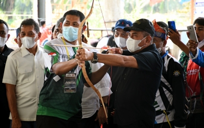 Edy Rahmayadi Bangga Sumut Selenggarakan Kompetisi Horseback Archery