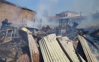 Rumah Semi Permanen di Jalan Pelajar Timur Terbakar, Tak Ada Korban Jiwa