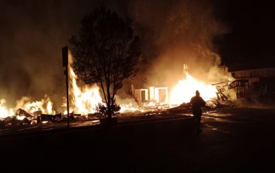 Sembilan Bangunan Terbakar, 3 Orang Dilarikan ke Rumah Sakit