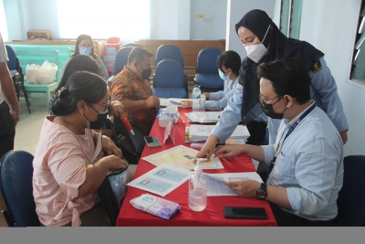 Pelayanan Eazy Passport Kanimsus Medan di RS Advent