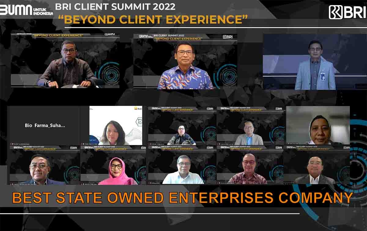 BRI Apresiasi Nasabah Hadirkan BRI Client Summit 2022