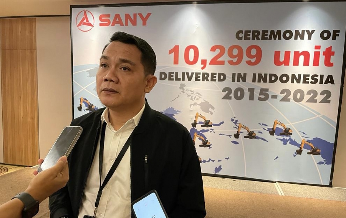 Hingga Akhir Maret 2022, Populasi Sany Excavator di Indonesia 10.299 Unit