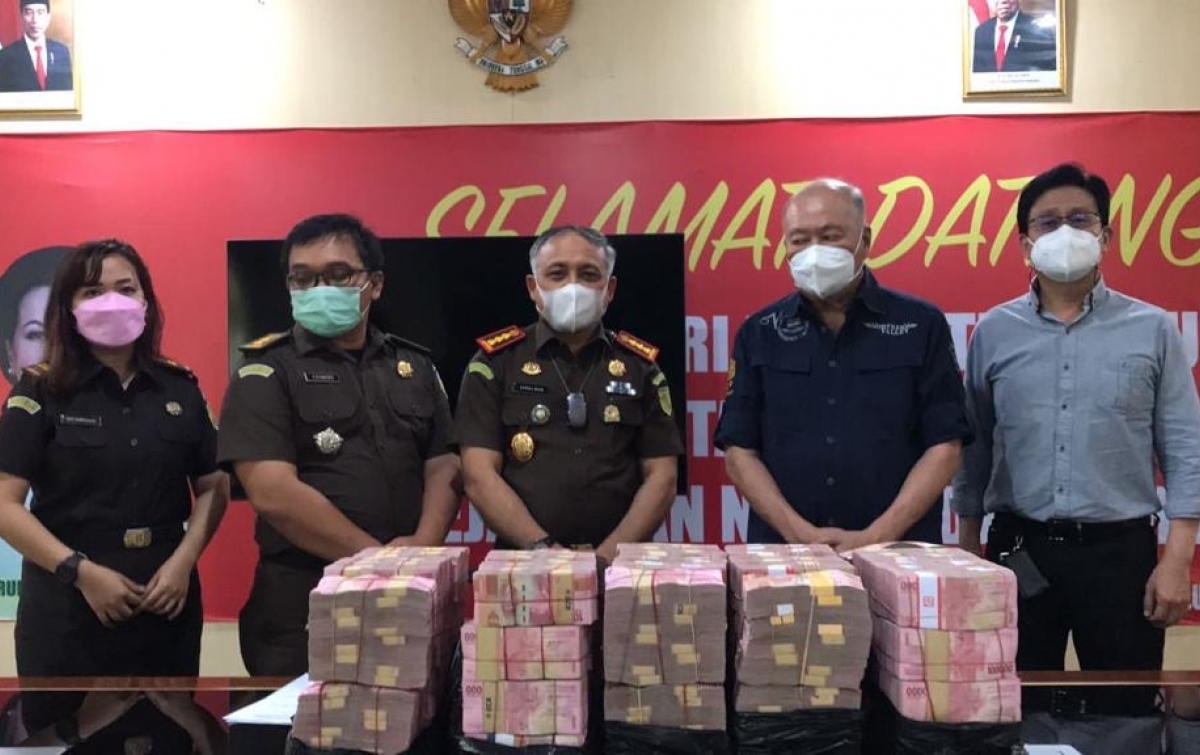 Kejari Deliserdang Terima Uang Pengganti dari Terpidana Korupsi Rp 5 Miliar
