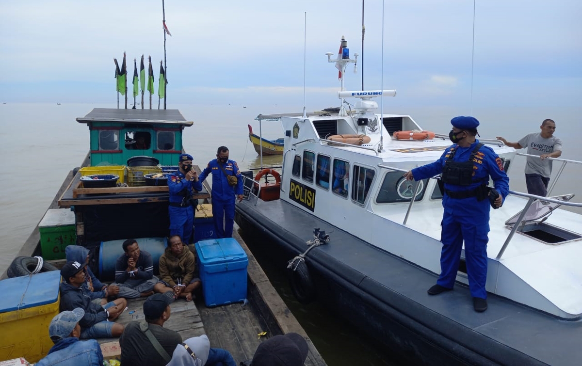 Pulang dari Malaysia, 15 PMI Ditangkap di Tanjungbalai