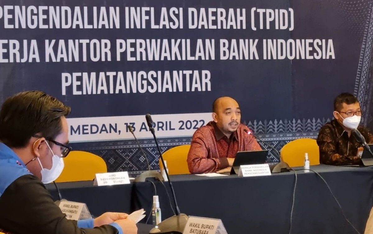 High Level Meeting TPID BI Siantar Bertajuk Strategi Pengendalian Inflasi