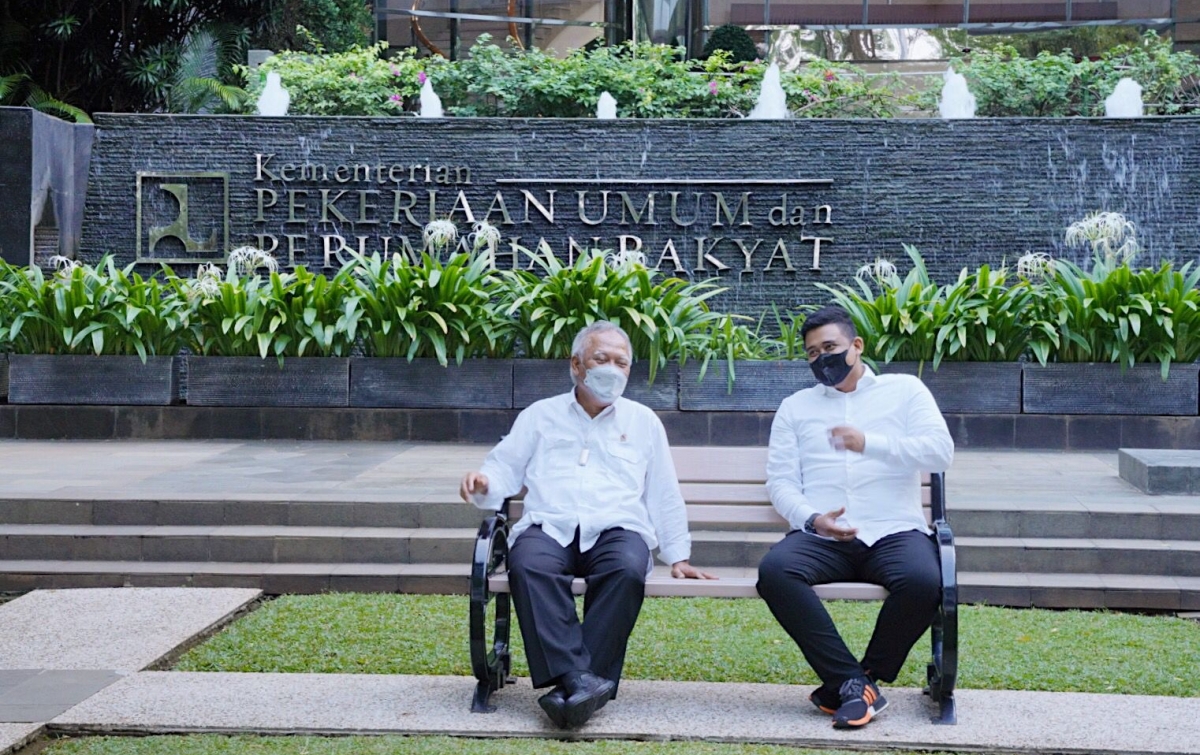 Bobby Temui Menteri PUPR, Minta Pembangunan Besar di Medan Pakai APBN