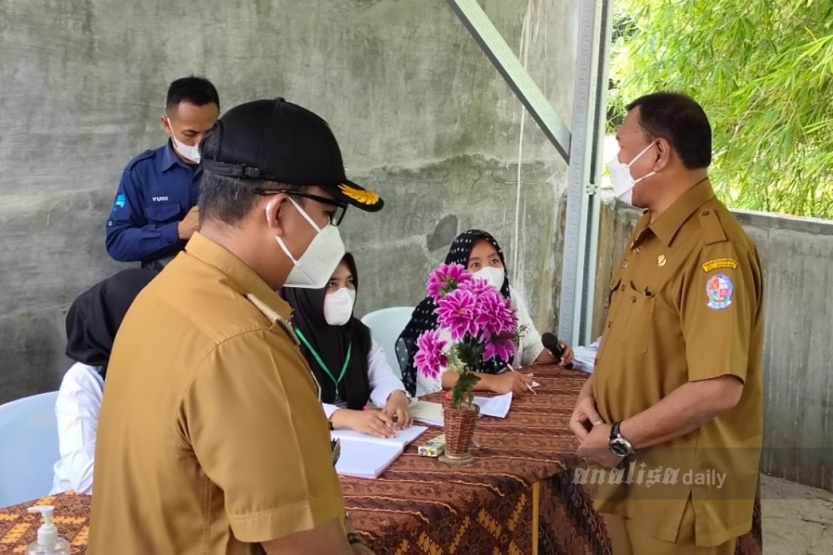 Bupati Deli Serdang Tinjau Pelaksanan Pilkades