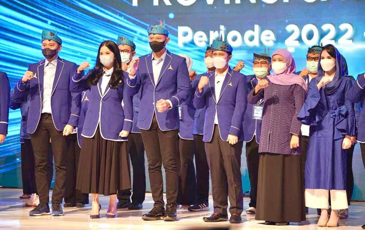 Putra Lanyalla dan Khofifah Bergabung dengan Partai Demokrat