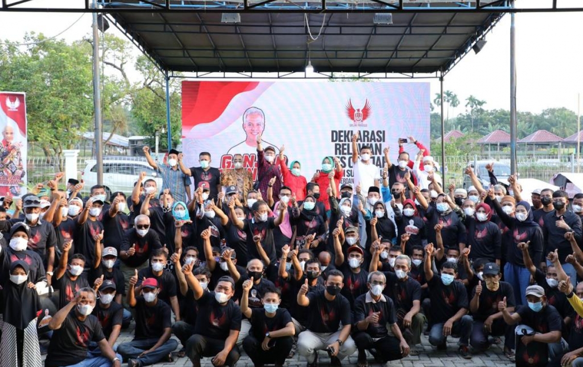 Relawan Desa Sumut Dukung Ganjar Jadi Presiden, Dinilai Mirip Jokowi