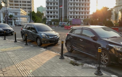 Aneh, Akhir Pekan Tarif Parkir di Lapangan Merdeka Medan Jadi Mahal