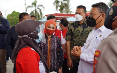 Pastikan Stok BBM Aman, Menteri ESDM dan Dirut Pertamina Tinjau SPBU di Sumut